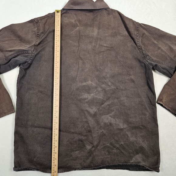 Jungmaven Olympic Chore Jacket Coffee Bean XXL Hidden Button Men's - Picture 6 of 11